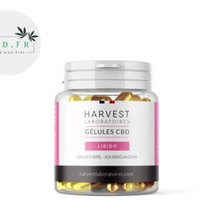 Gélules CBD (1500mg) Libido 50% Harvest Laboratoires
