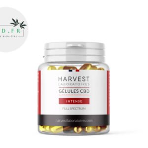 Gélules CBD (1500mg) Cure Intense 50% Harvest Laboratoires