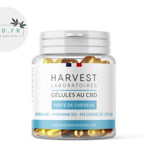 Gélules CBD (1500mg) Spiruline 50% Harvest Laboratoires