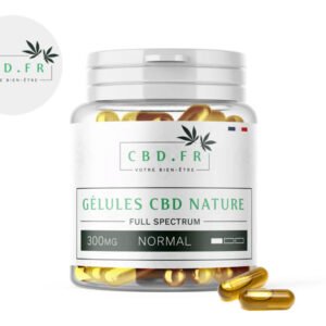 Gélules CBD (300mg) 10% CBDfr