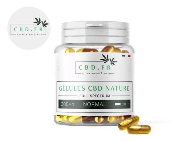 Gélules CBD (300mg) 10% CBDfr