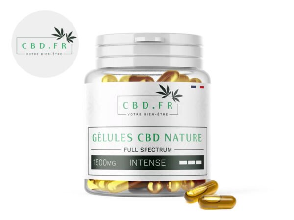 Gélules CBD (1500mg) 50% CBDfr
