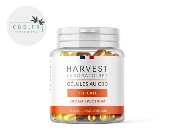 Gélules CBD (750mg) Cure Délicate 25% Harvest Laboratoires