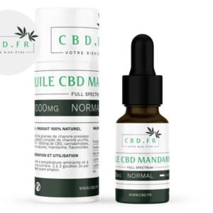 Huile CBD (10% Bio) Mandarine CBDfr 10ml