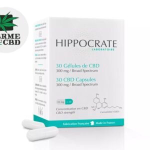 Gélules CBD (300mg) 10% Hippocrate