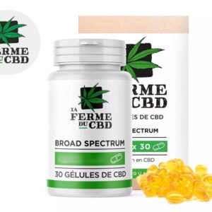 Capsules CBD (750mg) 25% La Ferme du CBD