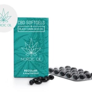 Capsules CBD (384mg) 6% Nordic Oil