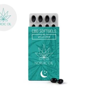 Capsules CBD (150mg) Mélatonine 3% Nordic Oil