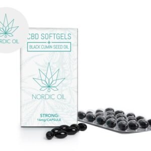 Capsules CBD (960mg) 16% Nordic Oil