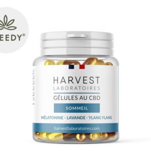 Gélules CBD CBN (750mg) Sommeil 25% Weedy
