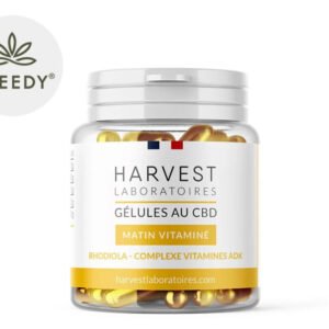 Gélules CBD (750mg) Matin Vitaminé 25% Harvest Laboratoires