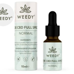 Huile CBD (10% Bio) Weedy 10ml
