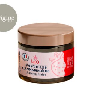 Pastilles CBD CBG (1200mg) Fraise 40% Ly'O