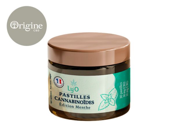 Pastilles CBD CBG (1200mg) Menthe 40% Ly'O