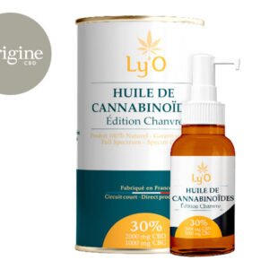 Huile CBD CBG (30% Bio) Ly'O 10ml