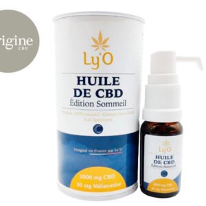 Huile CBD (20% Bio) Mélatonine Ly'O 10ml