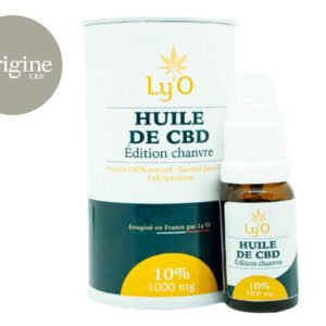 Huile CBD (10% Bio) Ly'O 10ml